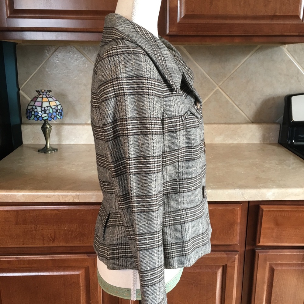 Zara Basic Blazer Jacket Size Medium - image 3